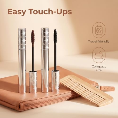 Kirosy Waterproof Mascara for Sensitive Eyes – Black & Brown