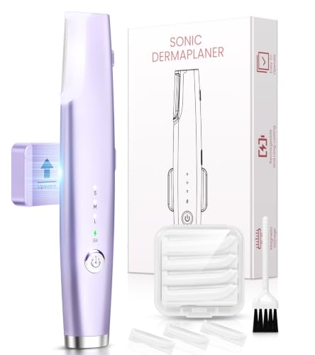 Sonic Dermaplaner for Women - Rechargeable Hair Removal Razor