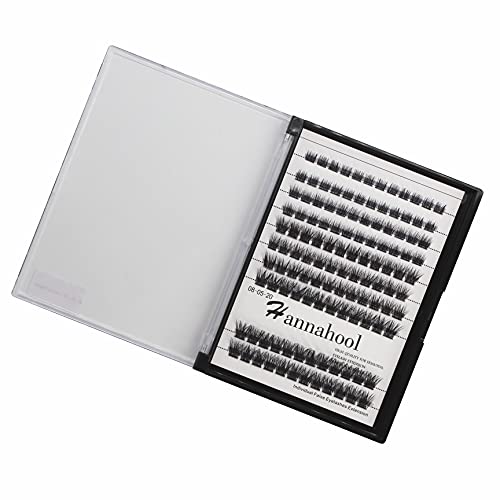 Large Tray D Curl Thickness 0.07mm Mixed 8-10-12-14mm/10-12-14-16mm/12-14-16mm /14-16mm/10-12-14mm Wide Stem Individual Cluster False Eyelashes Volume Eye Lashes Extensions (mixed 8-10-12-14mm)