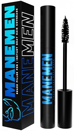 Beard Filler Pen for Men - Instant Gray Coverage & Thicker Look