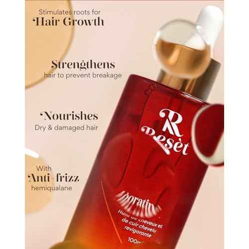 Hair Growth Oil | Natural Hair Regrowth Rosemary Oil for Hair Growth | Scalp & Hair Loss Treatment for Dry, Damaged Hair for Women & Men, 100 ml