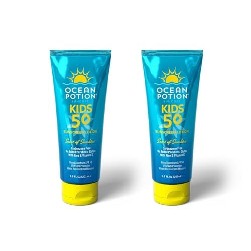 Ocean Potion Kids Sunscreen Lotion SPF#50 6.8oz (Pack of 2)