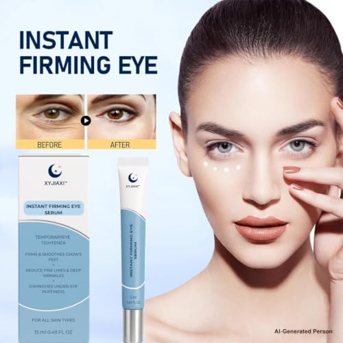 Instant Firming Eye Serum - Anti-Aging Under Eye Cream 0.49oz