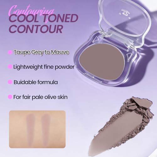 Noerrors Cool-Toned Contour Palette for Fair Skin