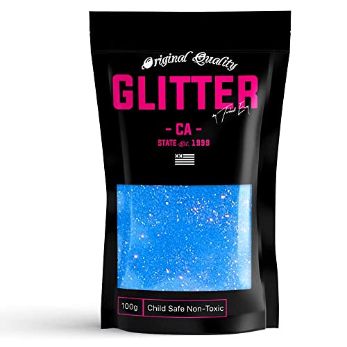 Blue Neon Ultra Fine Glitter 100g / 3.5oz Premium Glitter