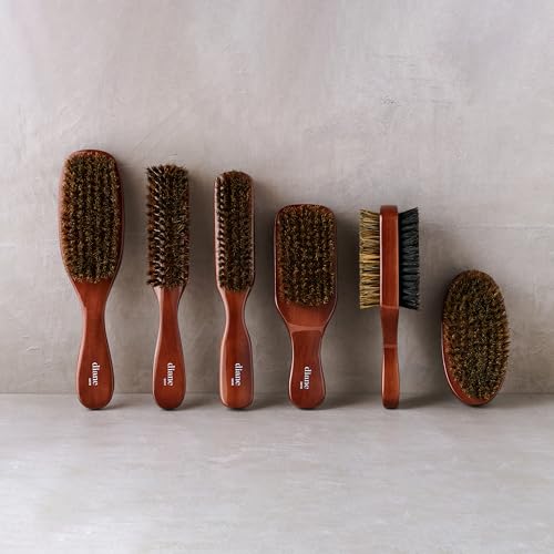 Diane 100% Boar Bristle 2-Sided Club Brush for Men