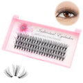 8/10/12/14/16/17/18/20mm 60pcs 20 Root Grafting Individual False Eyelashes Mink Natural Long Eye Lashes Cluster Extension Makeup Beauty Fake Eyelash (12mm)