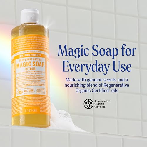 Dr. Bronner's Pure-Castile Liquid Soap - Citrus 32oz