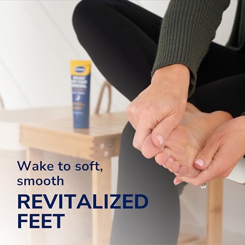 Dr. Scholl's Dry Foot Renewal Overnight Treatment Kit with Heel Sleeves