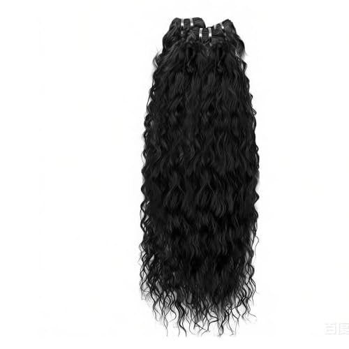 330g Body Wave Human Hair Bundles - Natural Black 20-24 Inch