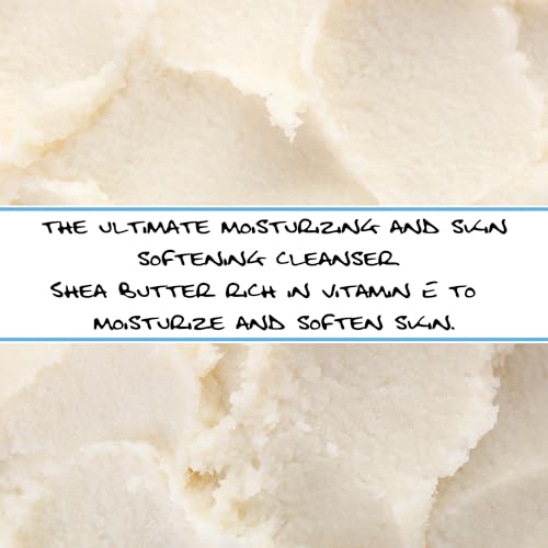 Bluebyrd Soap Co. Organic Shea Butter Bar Soap | Artisanal Natural Soap Bar for Super Soft Moisturized Skin | Raw Shea Butter Face & Body Wash Bar for Dull Dry Skin (Shea Butter, BAR)