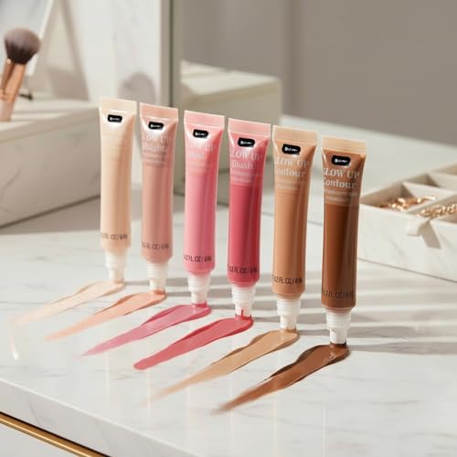 b.pure Glow Up Liquid Contour Wand Medium/Dark 3-Pack