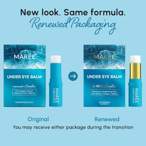 MAREE Under Eye Balm Stick – Retinol & Caffeine Dark Circle Treatment