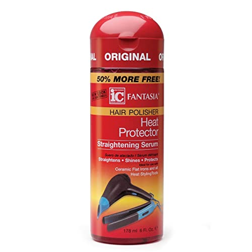 Fantasia IC Heat Protector Straightening Serum, 6 oz