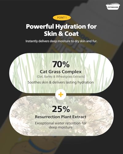 Unscented Cat Moisture Mist - Natural Hydrating Conditioner Spray