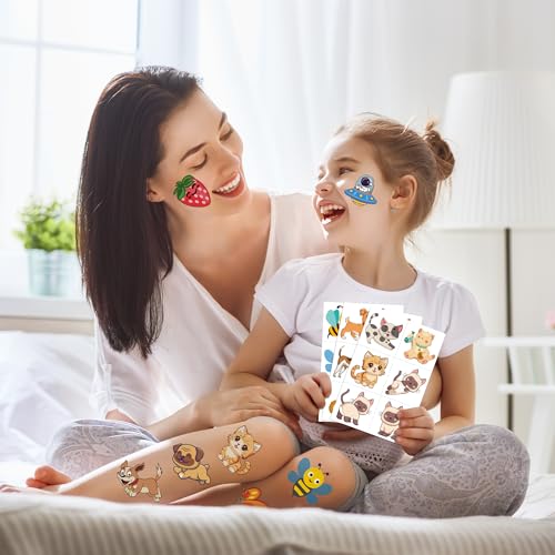 Temporary Tattoo for Kids - 60 Styles Party Favors