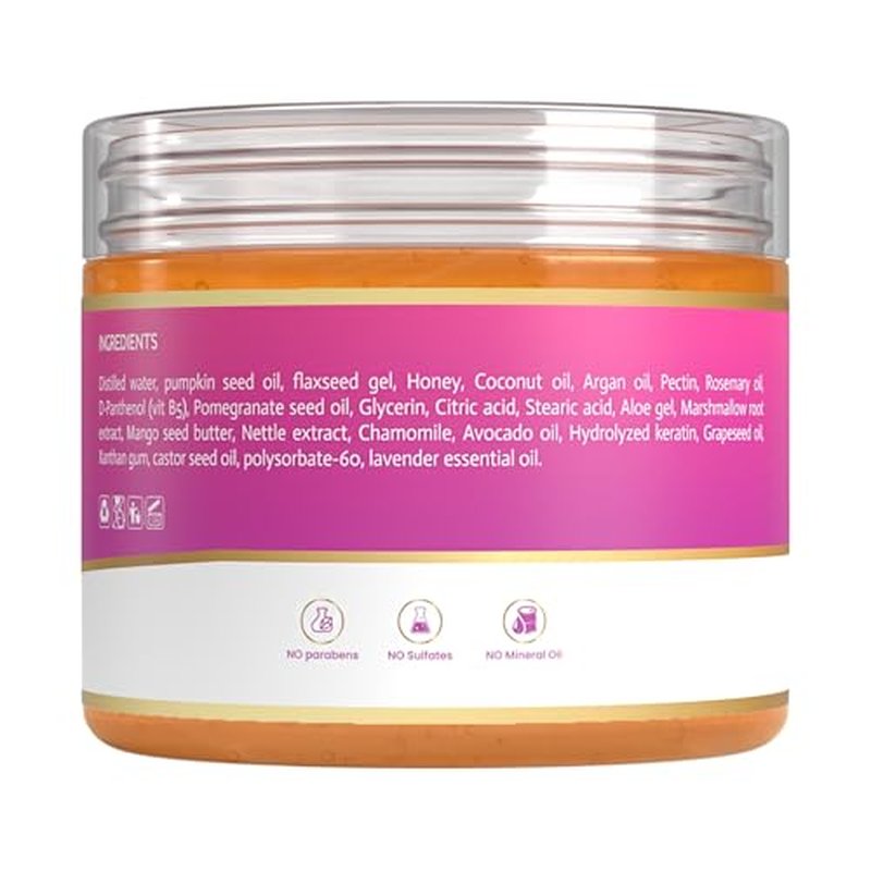 MAKOF BEAUTY Curl Defining Custard Gel - 12 fl oz