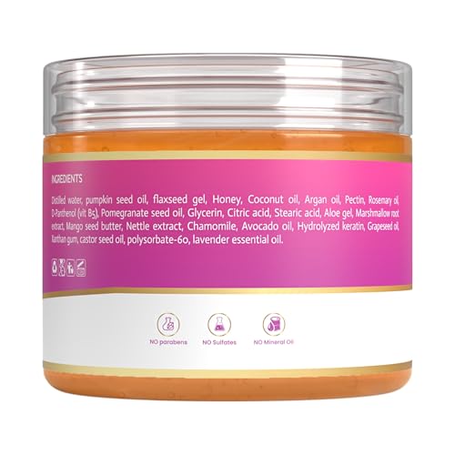 MAKOF BEAUTY Curl Defining Custard Gel - 12 fl oz