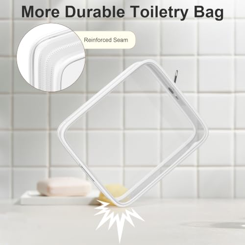 Quatish 15 Pack Travel Toiletry Bottles Set - Purple Leakproof TSA Approved Refillable Containers
