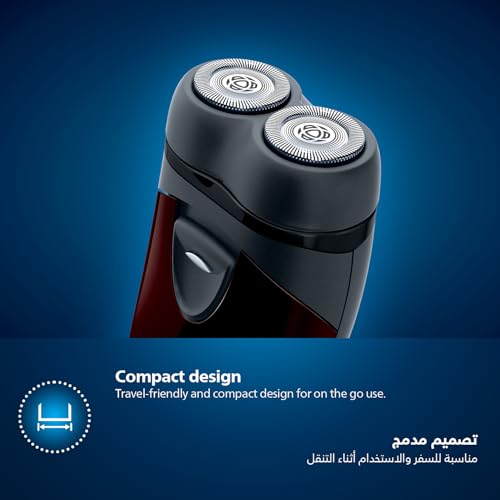 Philips PQ206 Electric shaver Battery powered Convenient to carry /GENUINE