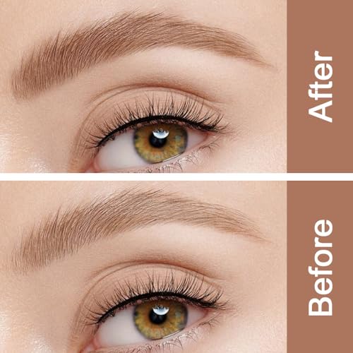 BINGBRUSH Waterproof Tinted Eyebrow Gel - Long-Lasting, Smudge-Proof, Vegan Brow Makeup Kit