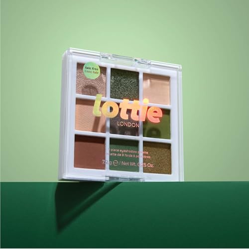 Lottie London The Olives 9-Shade Eyeshadow Palette