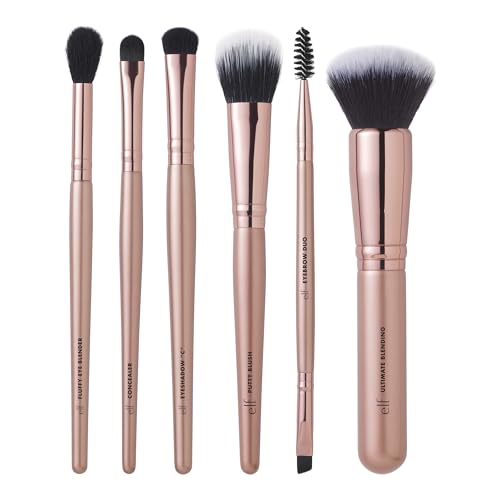 e.l.f. 6-Piece Flawless Face Brush Set - Vegan & Cruelty-Free