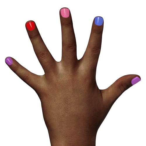 Piggy Paint Kids Non-Toxic Water-Based Scented Nail Polish Set (4 Pack)