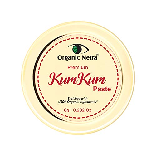 Organic Netra Kumkum Sindoor Paste - Waterproof, Long Lasting