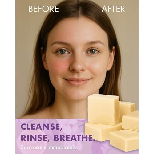 Massey's CF 100% Natural Probiotic Soap Bar - Elevate Your Skincare Routine with Potent Tea Tree and Refreshing Lemon Essence - Pure Citrus Bliss 4oz