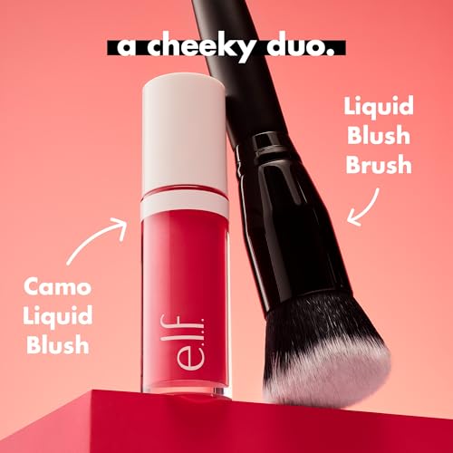 e.l.f. Camo Liquid Blush Brush - Angled Blush Applicator