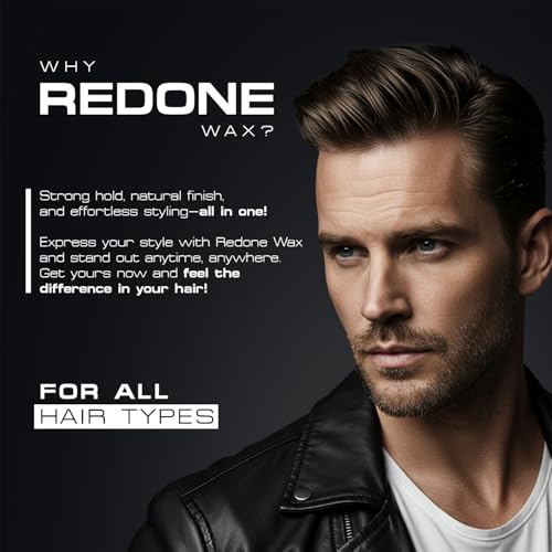 Redone Hair Styling Powder Wax 20gr | Strong Hold | Matte Finish | Volumizing & Texturizing Styling Dust | Adds Instant Volume & Thickness | Natural Look | For Men & Women | Barber Formula