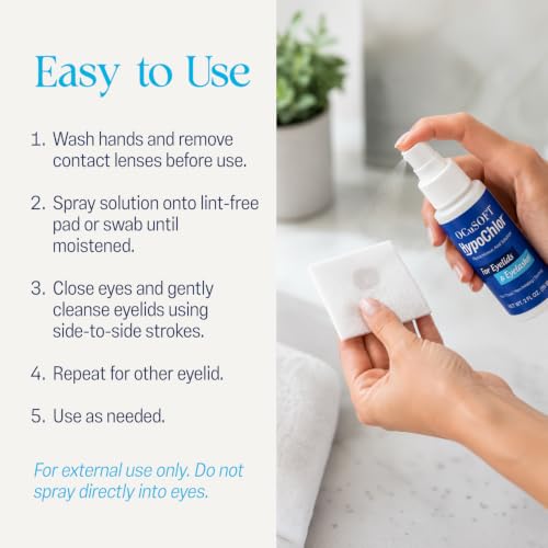 OCuSOFT HypoChlor Eyelid Cleanser Spray - 2 fl oz