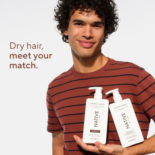 Native Coconut & Vanilla Shampoo and Conditioner Set, 2-Pack