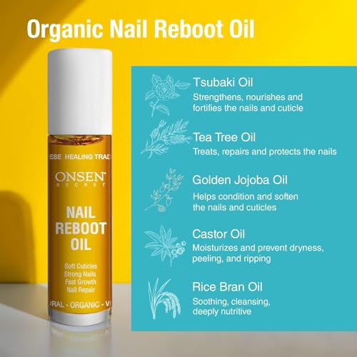 Onsen Secret Nail Reboot Duo - Cuticle & Nail Treatment Set