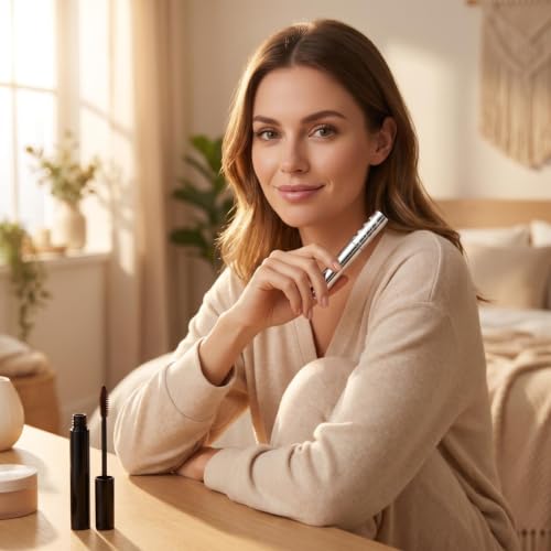 Kirosy Waterproof Mascara for Sensitive Eyes – Black & Brown