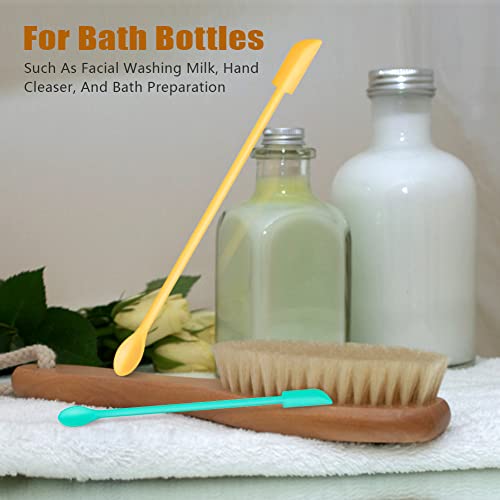 Silicone Spatula Set 6-Piece Mini Scraper for Makeup & Kitchen