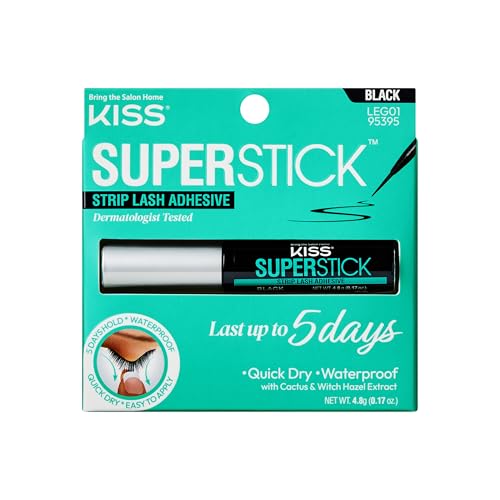 KISS SuperStick Lash Glue - Waterproof Strip Lash Adhesive
