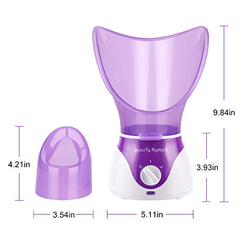 Beauty Nymph Face Steamer for Home Facial Spa & Skin Care
