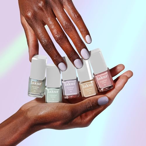 LONDONTOWN Care Bears Nail Polish Set – 5 Mini Pastel & Shimmer Colors