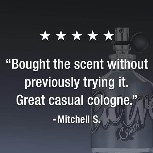 Curve Crush Men's Cologne Spray – Fresh Day & Night Scent, 4.2 fl oz