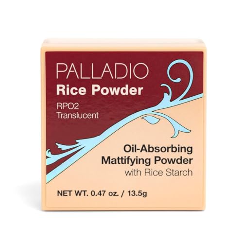 Palladio Rice Powder Loose Setting Powder Translucent 0.6oz