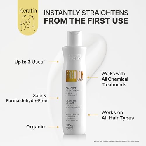 Fashion Gold Progressiva Keratin Hair Treatment 150g