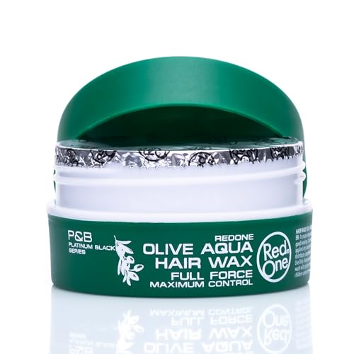 Redone Hair Styling Hair Wax Olive 150ml | Strong Hold & Maximum Control | Full Force Styling | Olive Oil Infused Shine Formula | Non-Greasy Barber Wax for Men & Women |