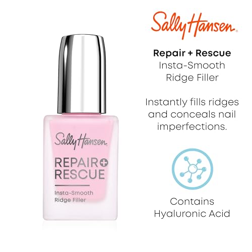 Nail Treatment Repair & Rescue Ridge Filler with Hyaluronic Acid - 0.44 Fl Oz - Variation: Insta-Smooth Ridge Filler