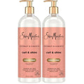 SheaMoisture Curl & Shine Conditioner Coconut & Hibiscus,for Thick,Curly Hair,to Moisturize-& Soften,24 oz,(Pack of 2)