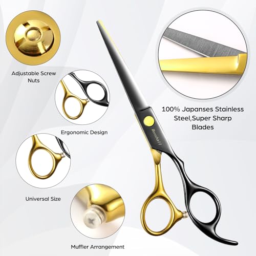 Wenshall Professional Hair Scissors Set 6.89" Thinning Shears