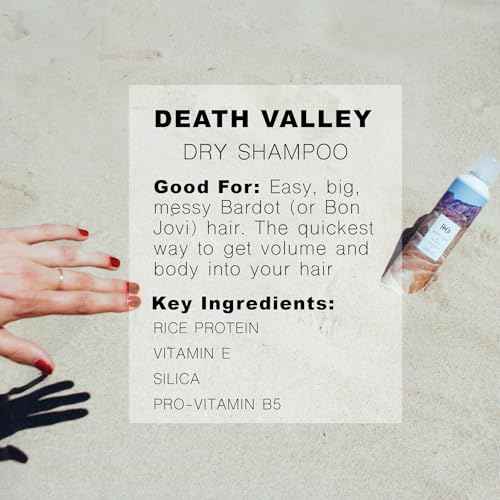 R+Co Death Valley Dry Shampoo For Women | Adds Volume & Body | Vegan, Gluten-Free & No Parabens |
