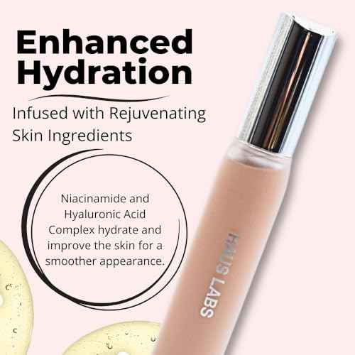 HAUS LABS BY LADY GAGA Triclone Skin Tech Hydrating + De-puffing Concealer with Fermented Arnica 12 Light Rosy