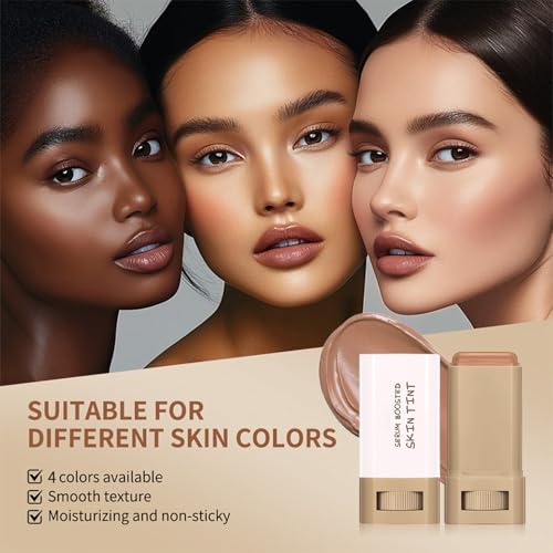 Serum Boosted Skin Tint Foundation Stick - Longwear Beauty Balm